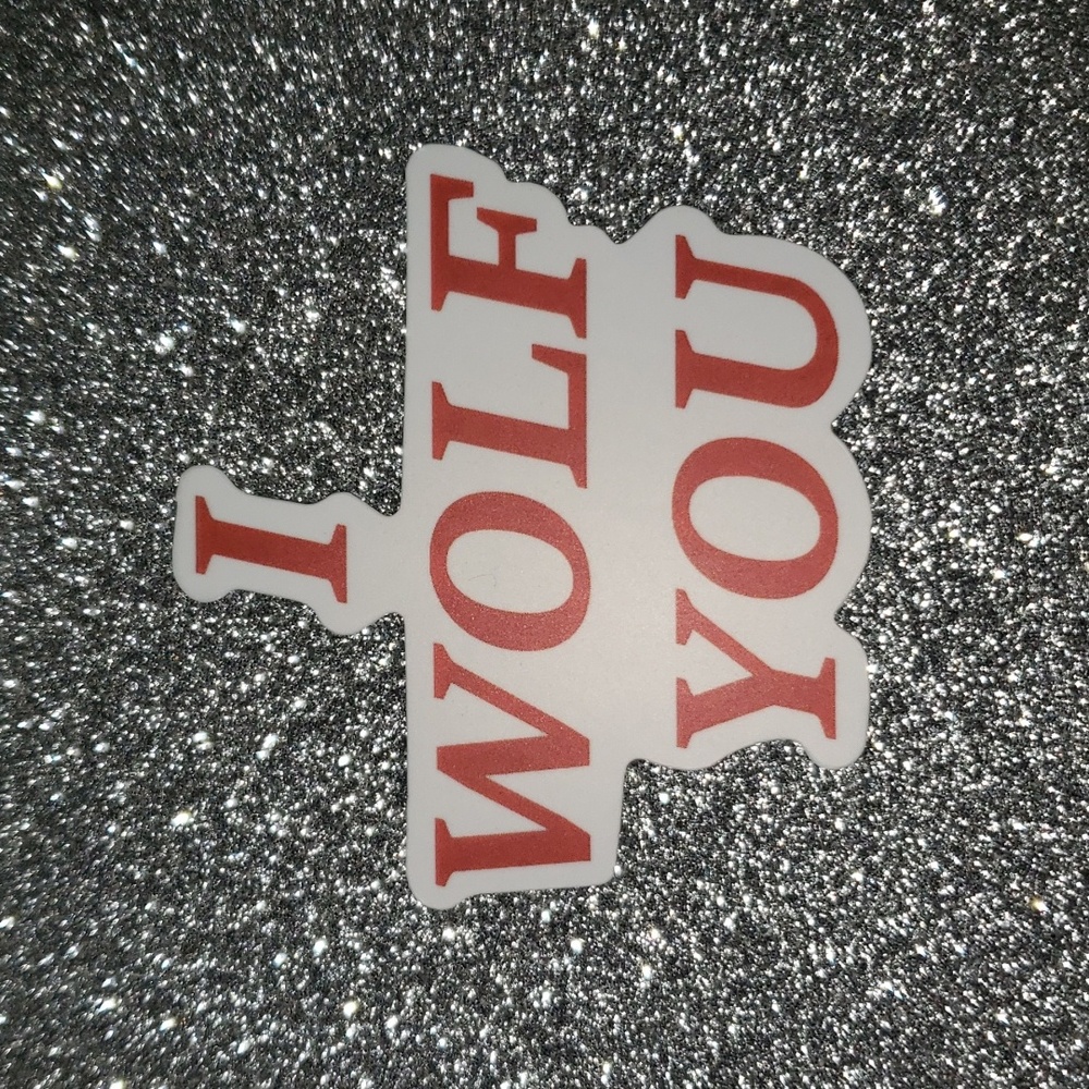 TV SHOW NETFLIX Waterproof Sticker YOU wolf
